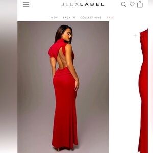 Jluxlabel Red gown Dress
